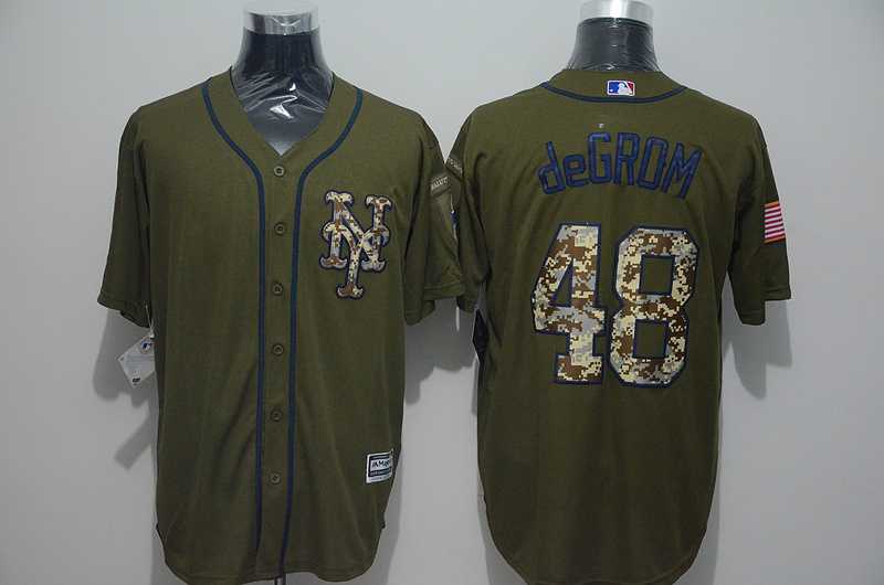 New York Mets #48 Jacob DeGrom Green Salute to Service Stitched Baseball Jersey,We sell and wholesale New York Mets #48 Jacob DeGrom Green Salute to Service Stitched Baseball Jersey on line form chian!